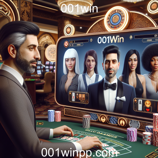 Experiência Imersiva: Cassinos Ao Vivo no 001win